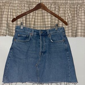 Jean skirt